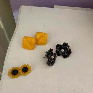 Set of 3 earrings for $20 or $7 individually